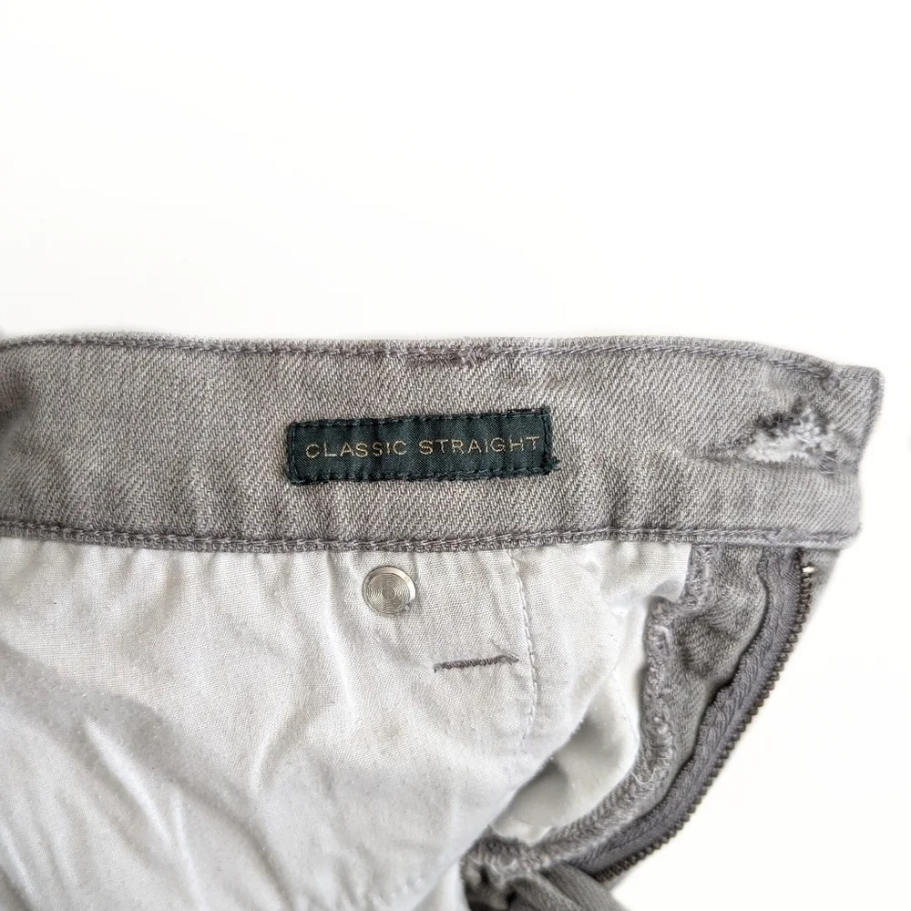 Lauren Ralph Lauren Grey Classic Straight Jeans - Picture 5 of 5